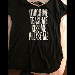 Long, VS large night gown!